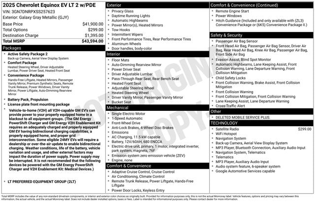 chevrolet equinox ev 2025 3GN7DNRPXSS257623 image chevrolet equinox ev 2025 3GN7DNRPXSS257623 image